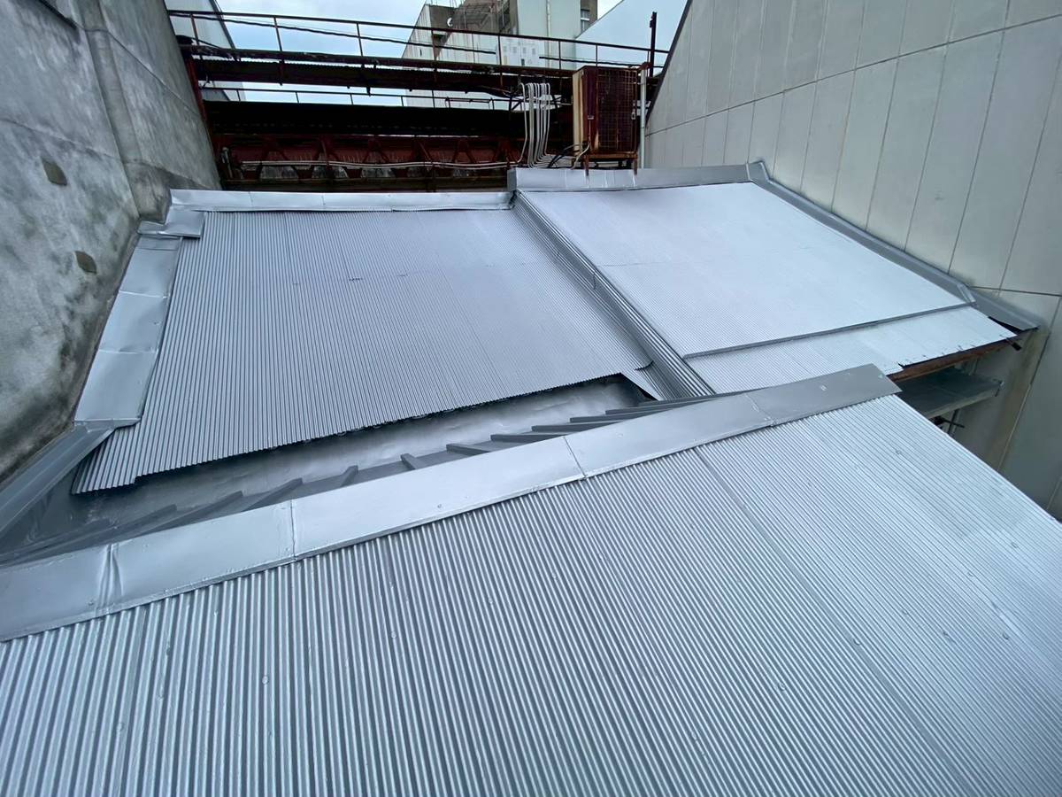 柳ケ瀬屋根施工完了写真