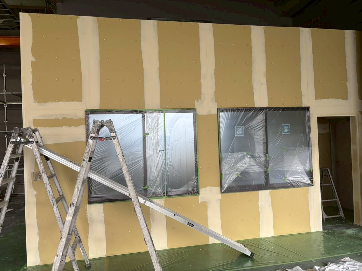 ボードパテ完了写真