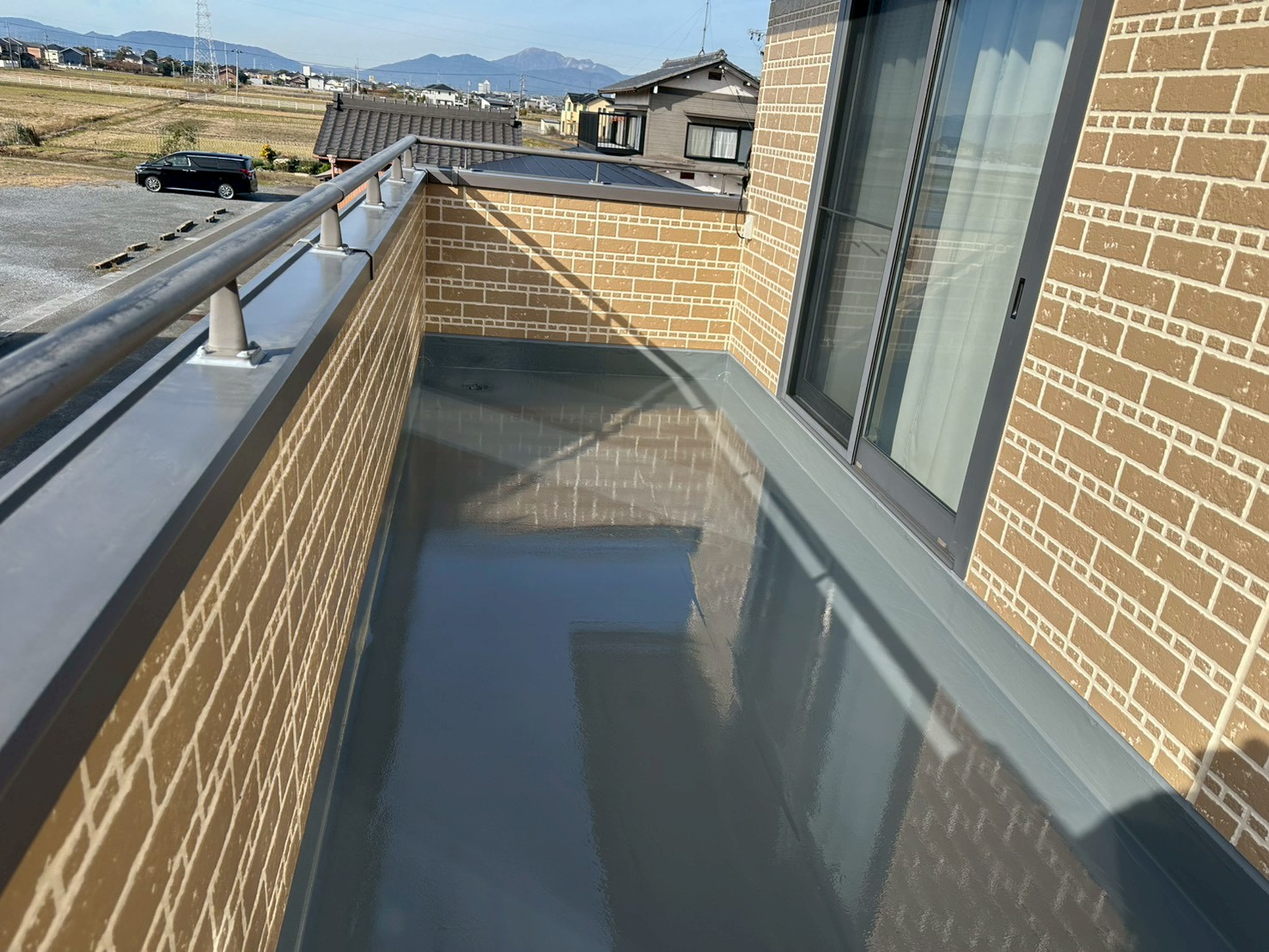 ベランダ防水施工後写真